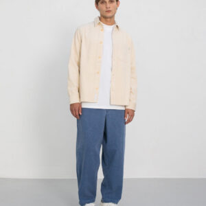 Cord Casual Shirt White