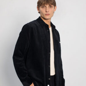 Cord Casual Shirt Black