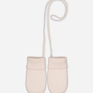 Baby Cashmere Mittens Ivory