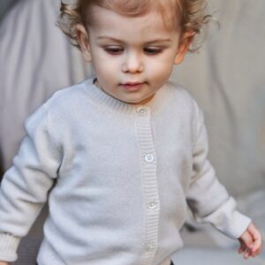 Baby Cashmere Cardigan Ivory