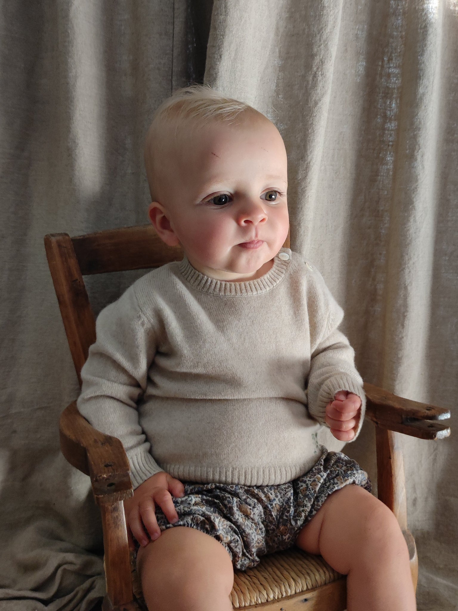 Baby Cashmere Sweater Beige