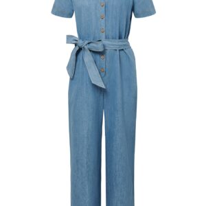 Elouise Jumpsuit Light Wash