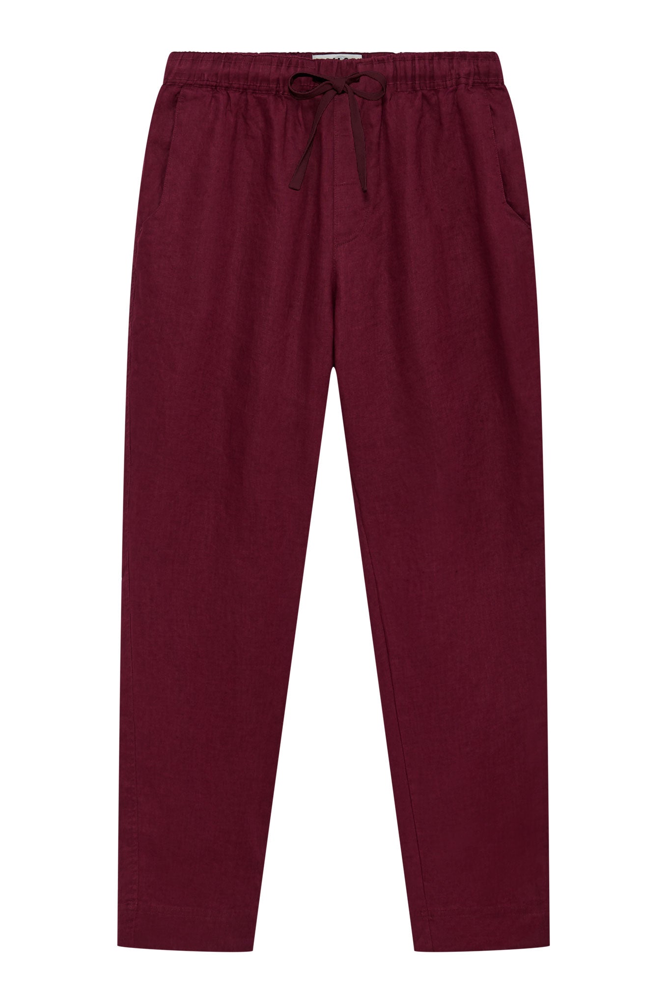 August Linen Trouser Berry