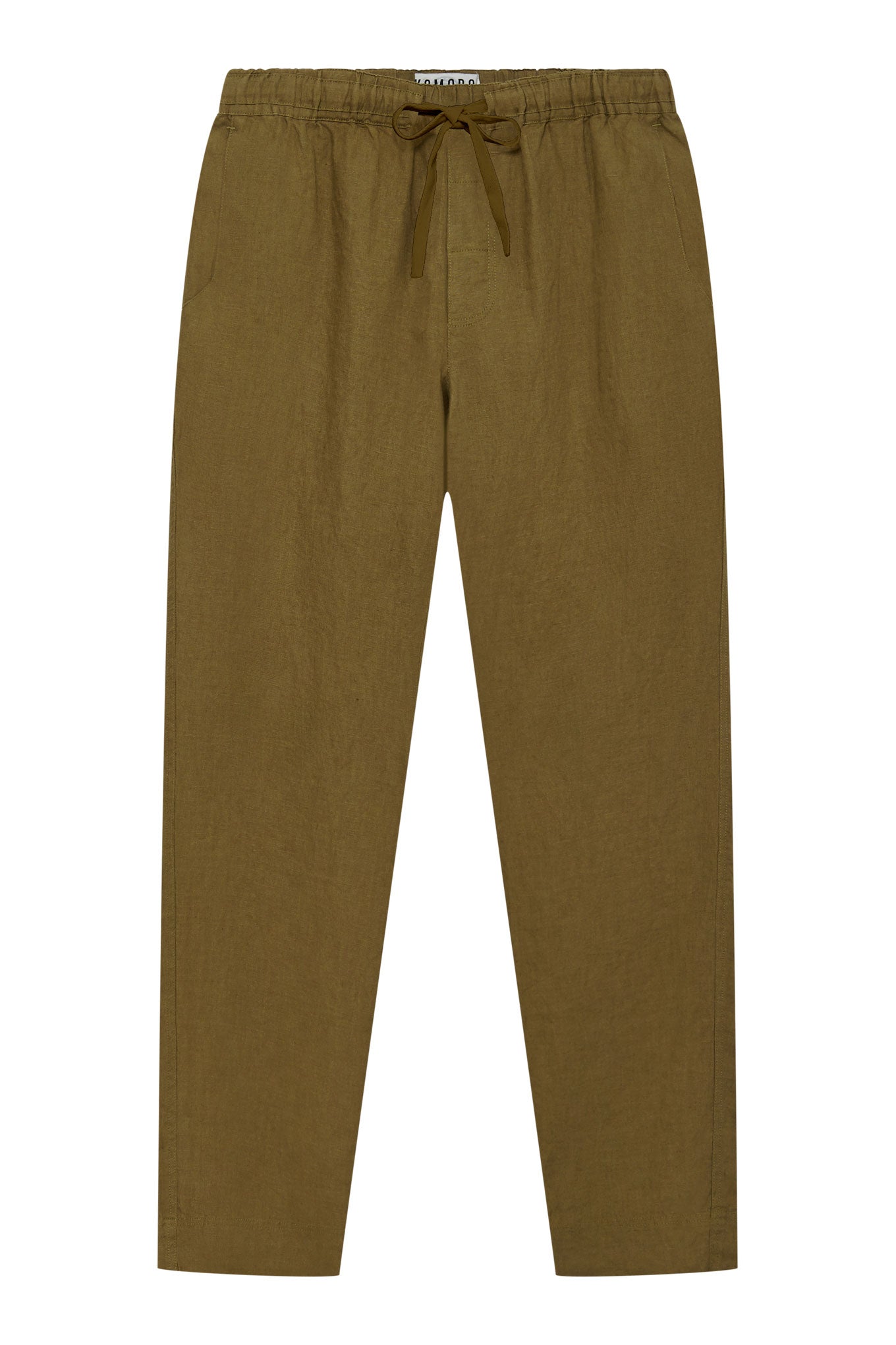 August Linen Trouser Khaki