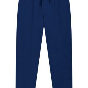 August Linen Trouser Navy Blue