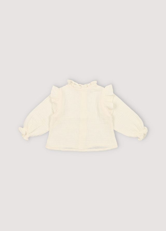 Glacier Baby Blouse Vanilla Cream White