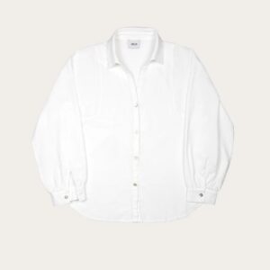 Calabasas Linen Button Down Shirt White