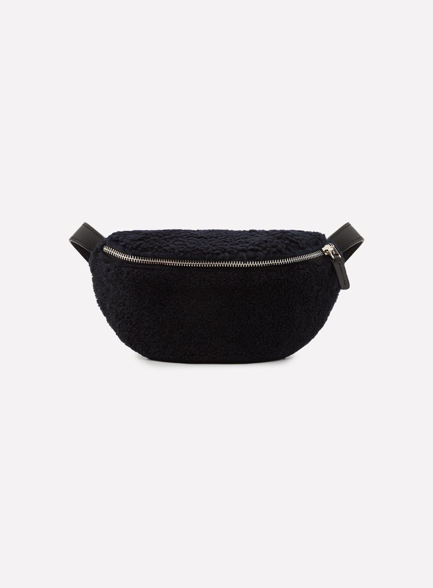 Hip Bag Can Shearling Black