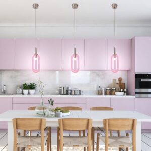 Candellux Fiuggi riippuvalaisin vaaleanpunainen