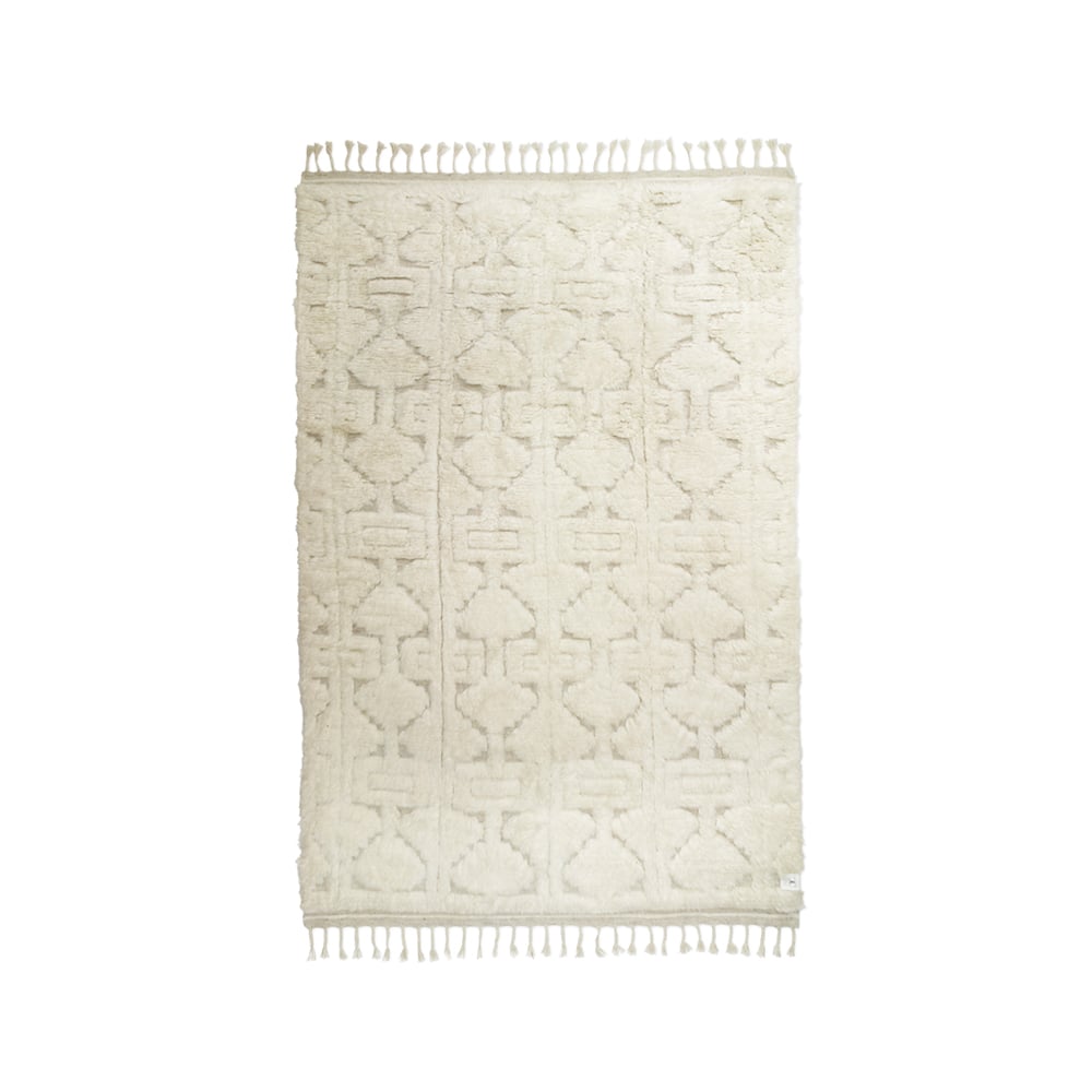 Classic Collection Casablanca matto Valkoinen, 170 x 230 cm