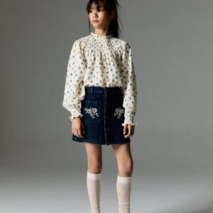 Danubio Kids' Denim Skirt Blue