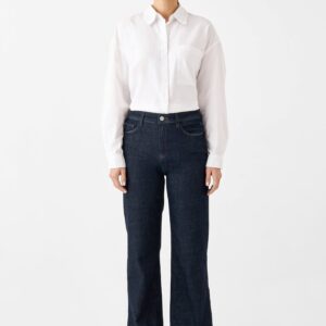 Dew Flared Soft Jeans Raw Denim
