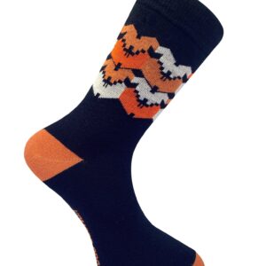 Dhaka GOTS Organic Cotton Socks Black