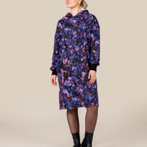 Hoodie Dress Lilac Kide