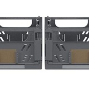 Day pinottava kori 17x12,5x7 cm grafiitti 2 kpl setti