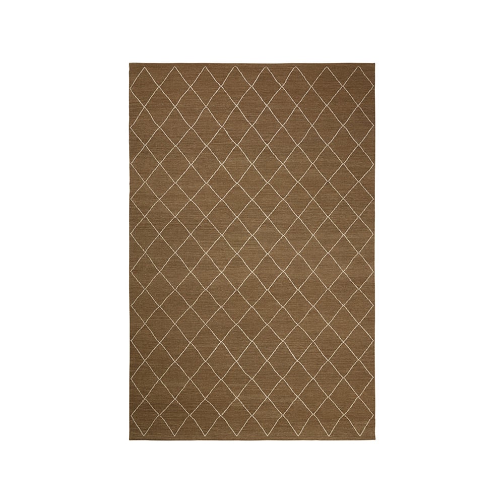 Chhatwal & Jonsson Diamond matto Mocha/offwhite, 230 x 336 cm