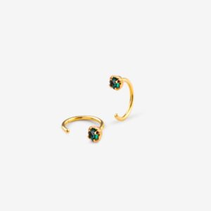 Dimitri Earrings Emerald Green