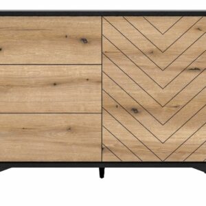 Dumont lipasto 104x39x77 cm tammi/musta