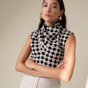 Ellis Neck-Wrap Top