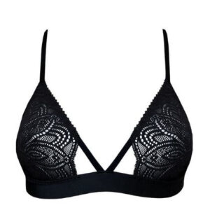 Earth Triangle Bra Black