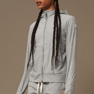 Easy Zipper Hoodie Grey