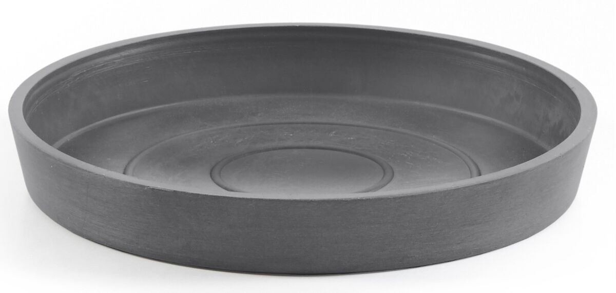 Ecopots Amsterdam aluslautanen 20 cm harmaa