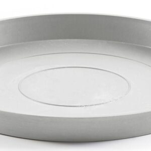 Ecopots Amsterdam aluslautanen 50 cm valkoharmaa