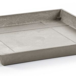 Ecopots Rotterdam aluslautanen 50 cm taupe