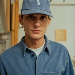 Denim Floppy Cap Blue