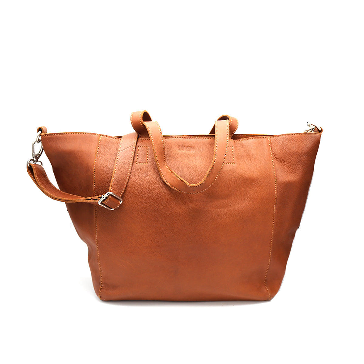 Eevi Soft Large Work Tote Cognac