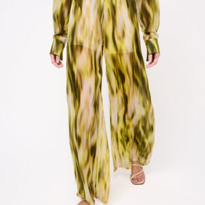Acapulco Print Loose Cut Trousers