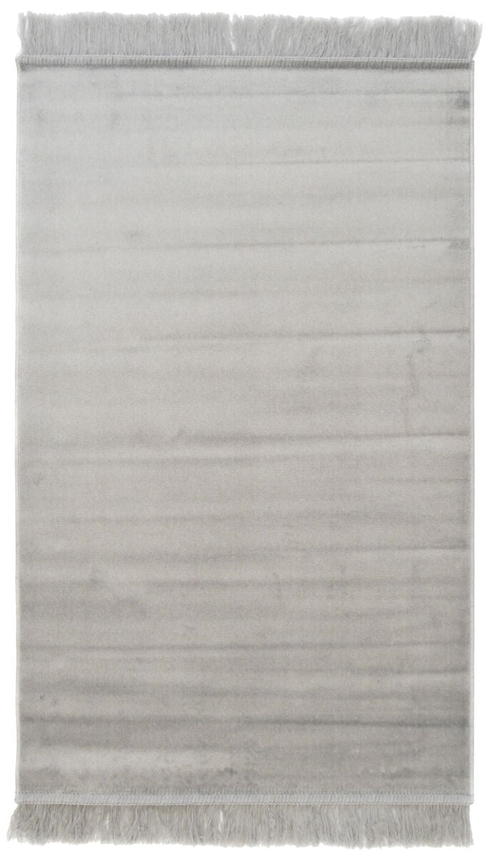 Ellen viskoosimatto 67x105 cm hopea