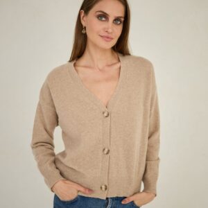 Cardigan Cashmere Beige