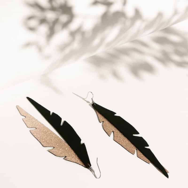 Feathers Glam Korvakorut