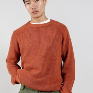 FOG Jumper GOTS Organic Cotton Orange