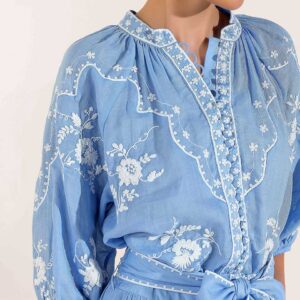 French Riviera Blouse
