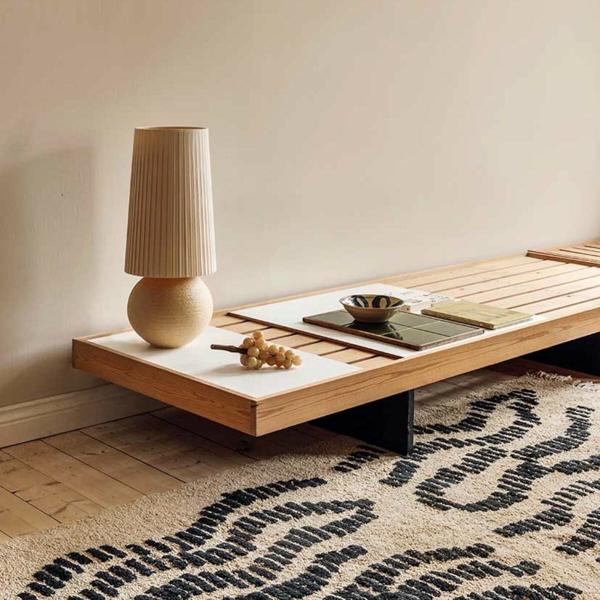 Finarte Dyyni puuvillamatto 200x300 cm beige