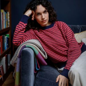 Firenze GOTS Organic Cotton Jumper Fire