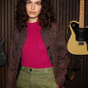 Gina Cotton Overshirt Batik Diamond