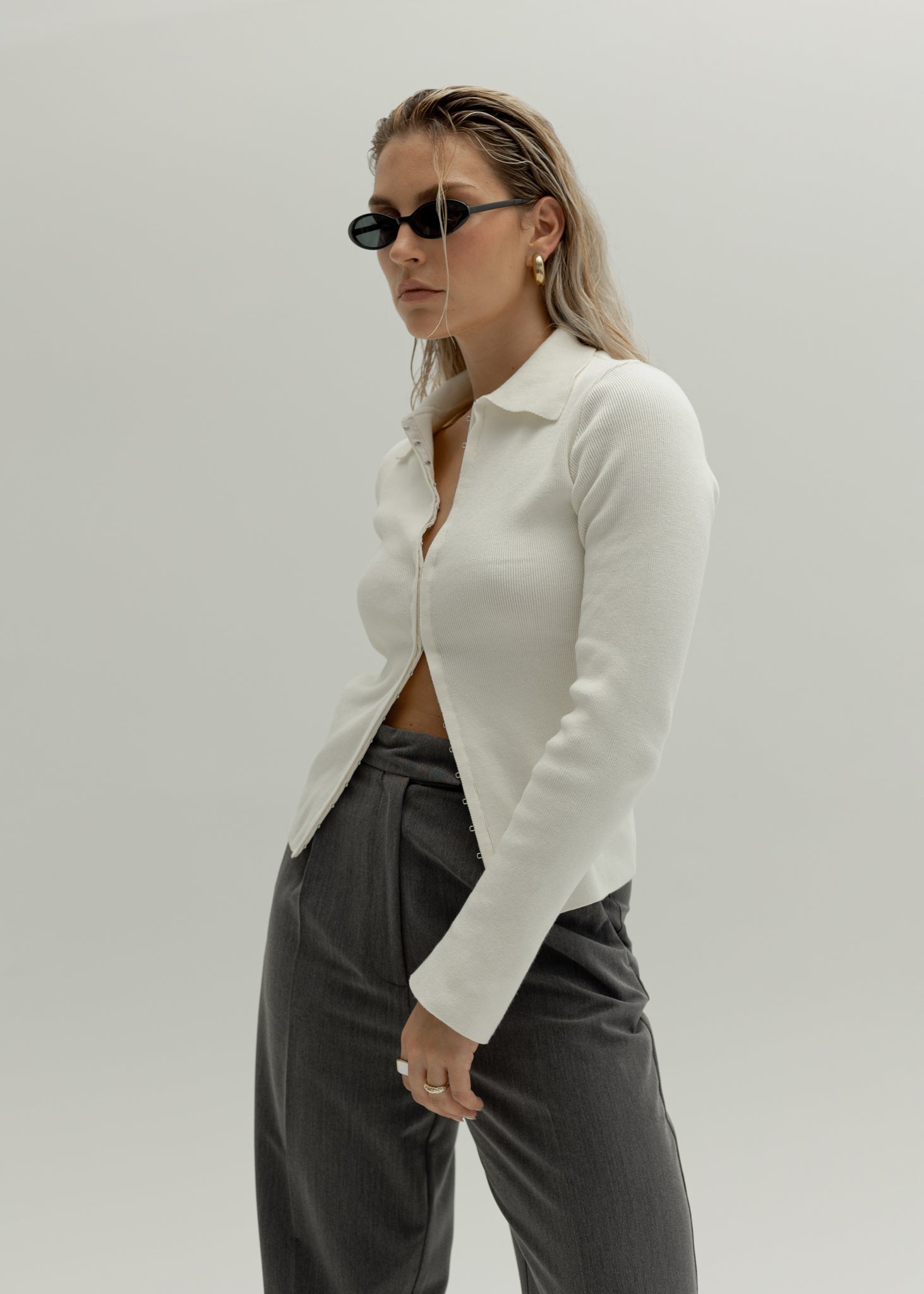 Amelia Neuletakki Valkoinen