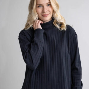Aalis Ribbed Shirt Black