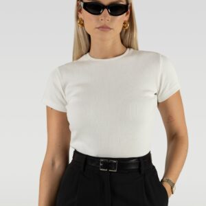 GS T-Shirt Full Length White