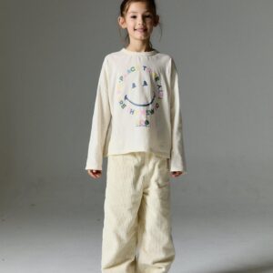 Happy Place Kids' Long Sleeve SmileyWorld® White
