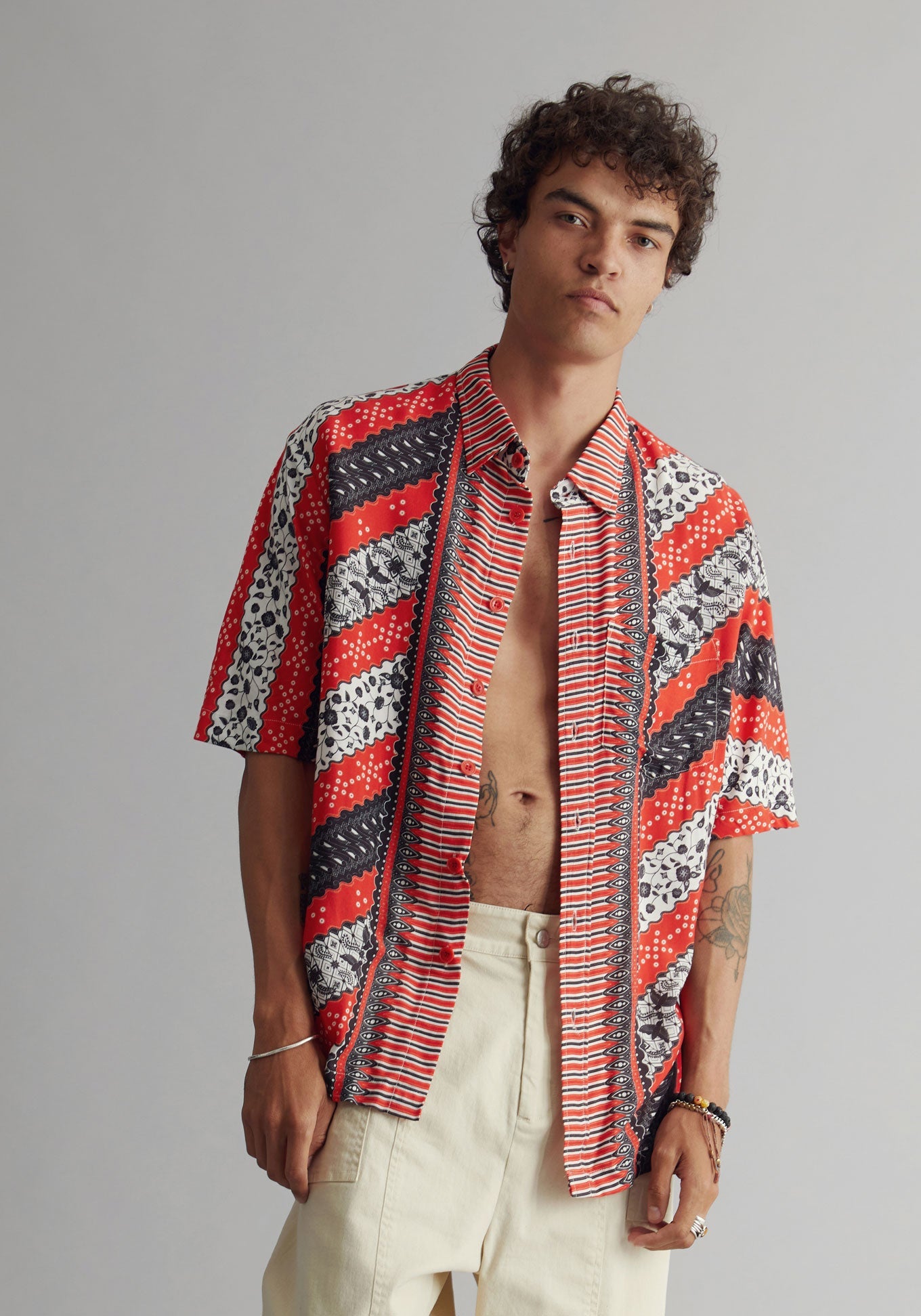 Hummingbird Shirt Poppy Red