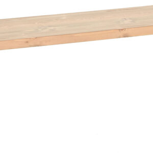 Honka terassipenkki 115x35 cm metallijalalla antiikkipetsattu/musta