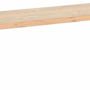 Honka penkki 115x35 cm metallijalalla antiikkipetsattu/musta