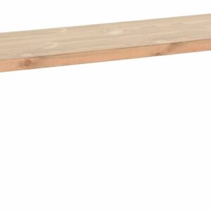Honka terassipenkki 155x35 cm metallijalalla antiikkipetsattu/musta