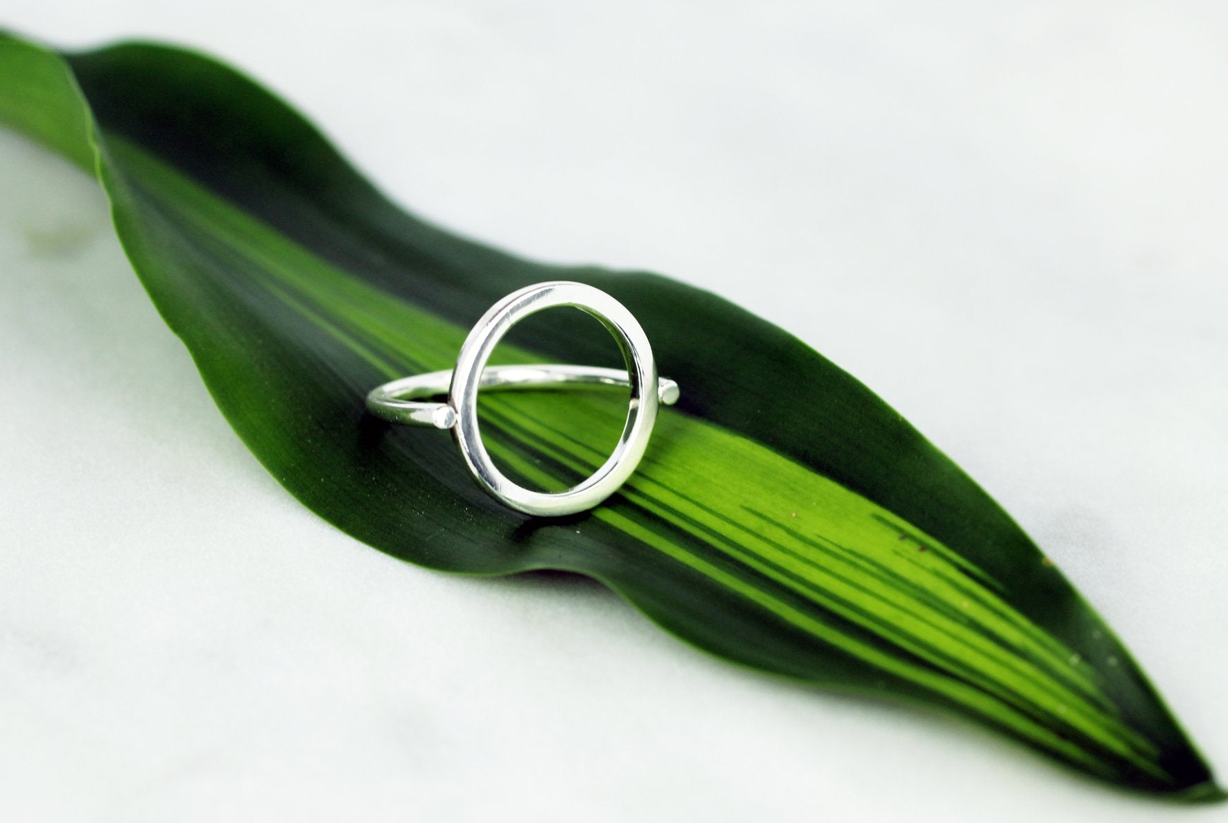 Hoop Hopea Sormus