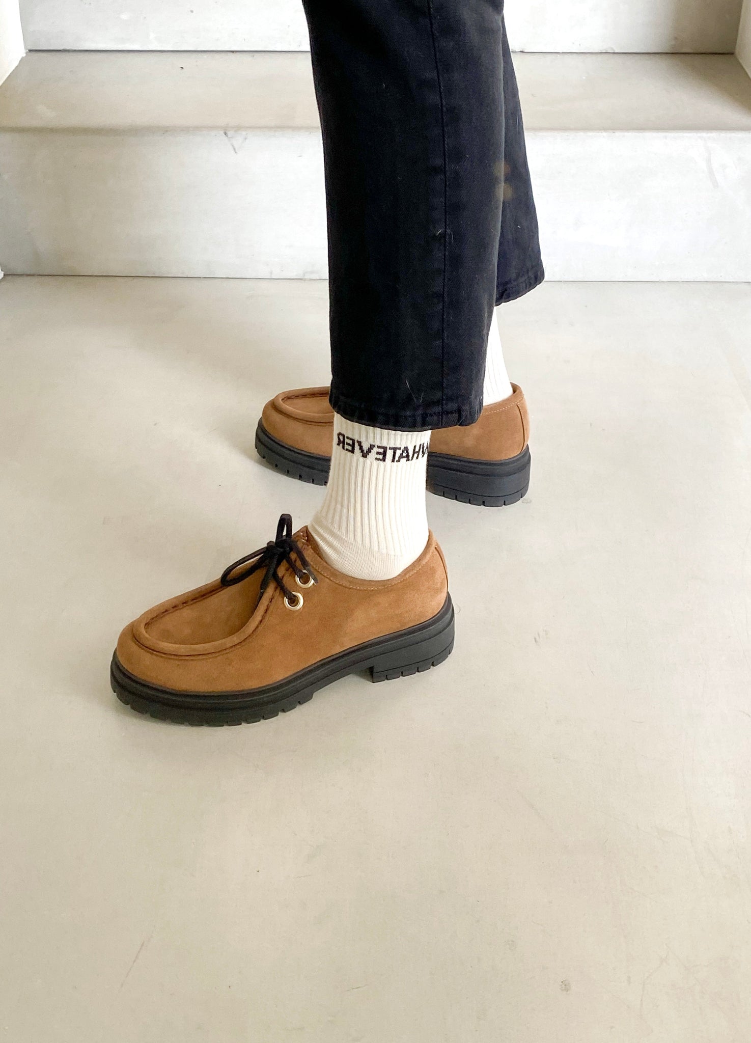 Chunky Shoes Camel