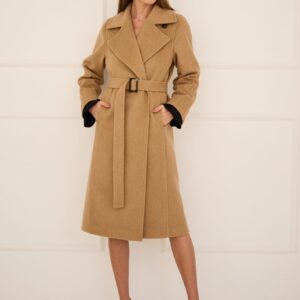 Classic Cashmere Coat Camel